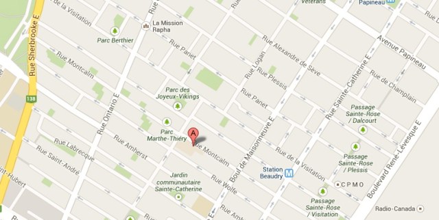 Les entraînements et activités du Club de patinage de vitesse Centre-Sud ont lieu à l'aréna Camilien-Houde à Montréal.